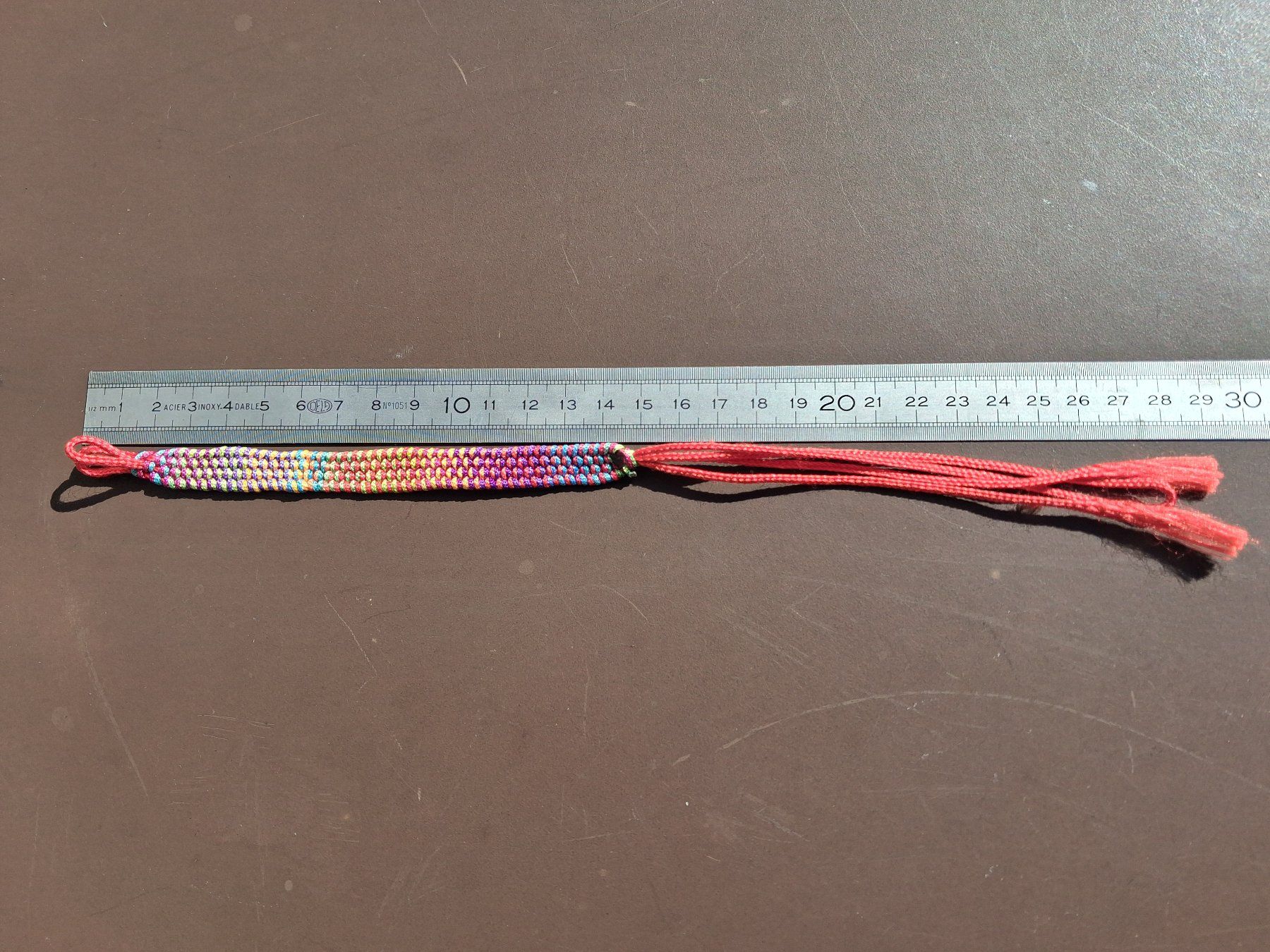 Bracciali & Braccialetti: NEU Stoff-Armband in Regenbogenfarben – Nuovo e nell'imballaggio originale da Wald ZH venduto da e8e 4