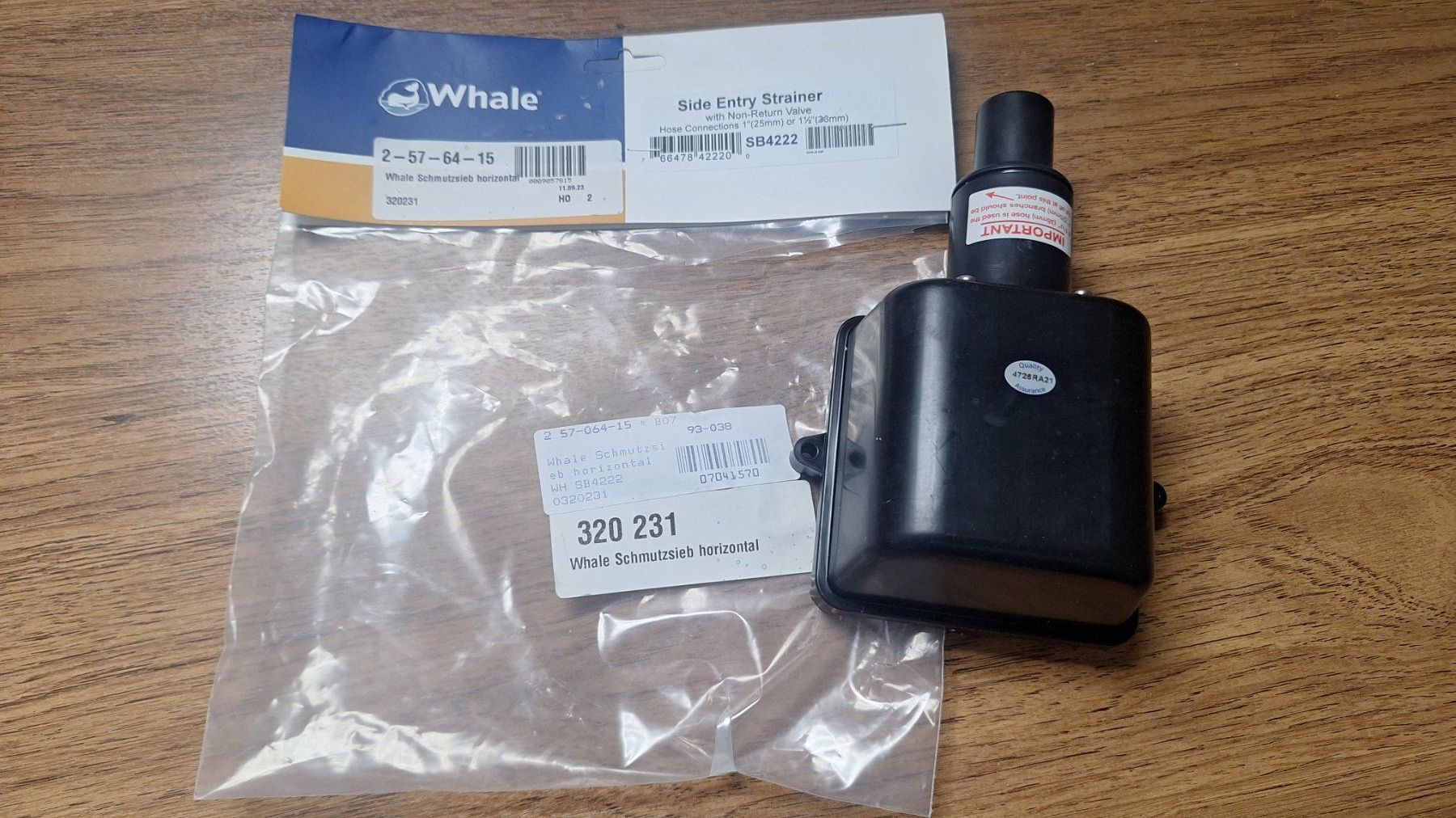 Barche: Whale Schmutzsieb – Nuovo (secondo la descrizione) da Selzach venduto da mfr_m6h7
