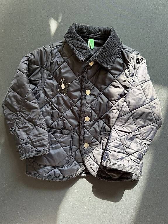 Benetton Giacche & Cappotti: Steppjacke Grösse 80 / 12 Monate – Usato da Zürich venduto da Soschi-25
