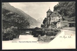 Saint-Maurice, Pont de Saint-Maurice, Va