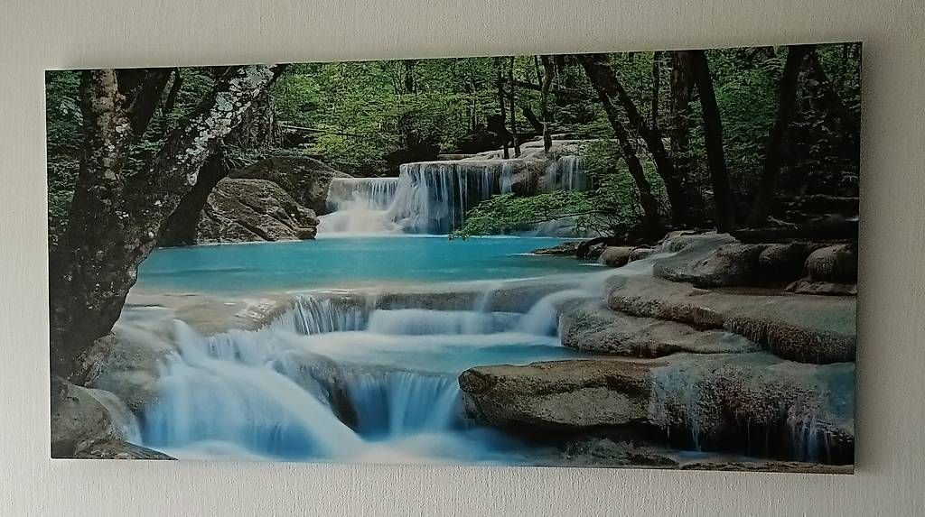 Poster & Bilder: Bild "Wasserfall" – Gebraucht aus Chur von Steiermark1974