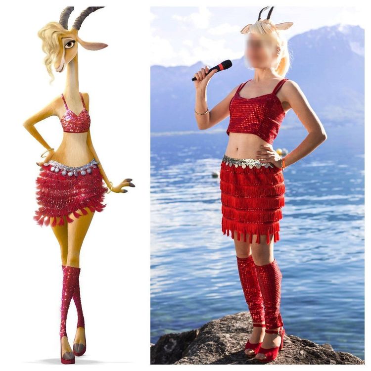 Cosplay Costume Set Gazelle (Disney's Zootopia) hand-made | Acheter sur ...