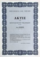 Rosaria AG Bern - 1956