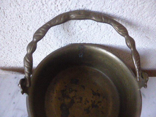 Ciotole: Antike Messing Henkelschale – Usato da Hitzkirch venduto da kleinerbaer01 4