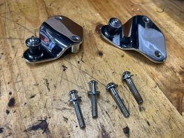 Original Harley Davidson 2-Punkt-Montagekit chrom
