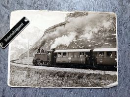 FO Dampf-Personenzug mit Lok Nr. 4 - Foto-AK