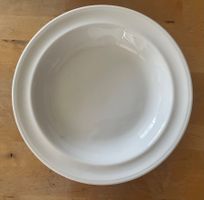 4x Vintage Winterling Röslau Bavaria Suppenteller – Weiss, P