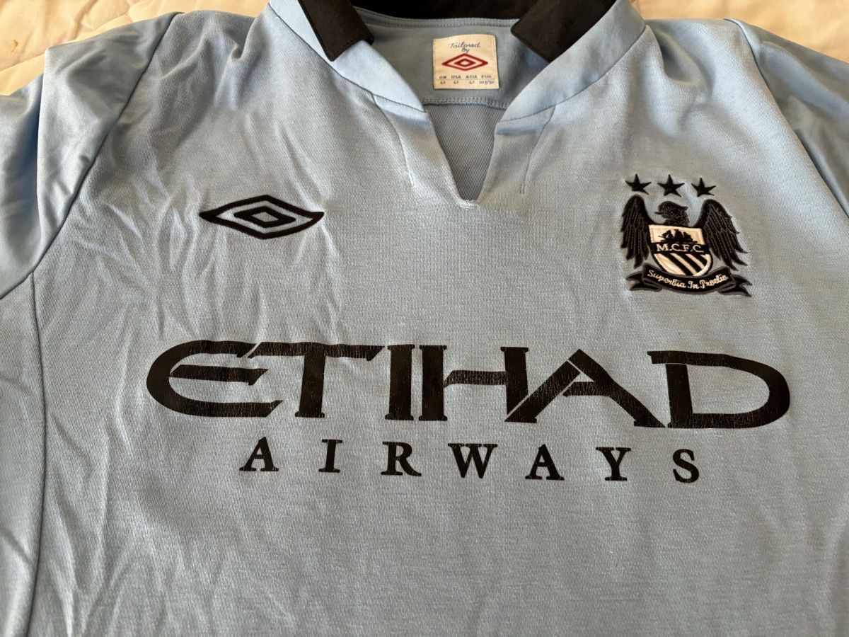 Umbro Leibchen & Hosen: Manchester City n5 maillot – Gebraucht aus Le Grand-Saconnex von focamix 1