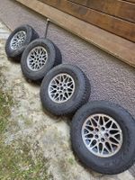 4 Jantes Alu 15" d'origine Jeep Grand Cherokee + pneus