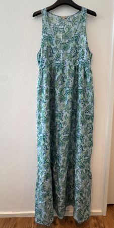 P.A.R.O.S.H. Sommer Maxikleid, Gr. M, Floral Gemustert