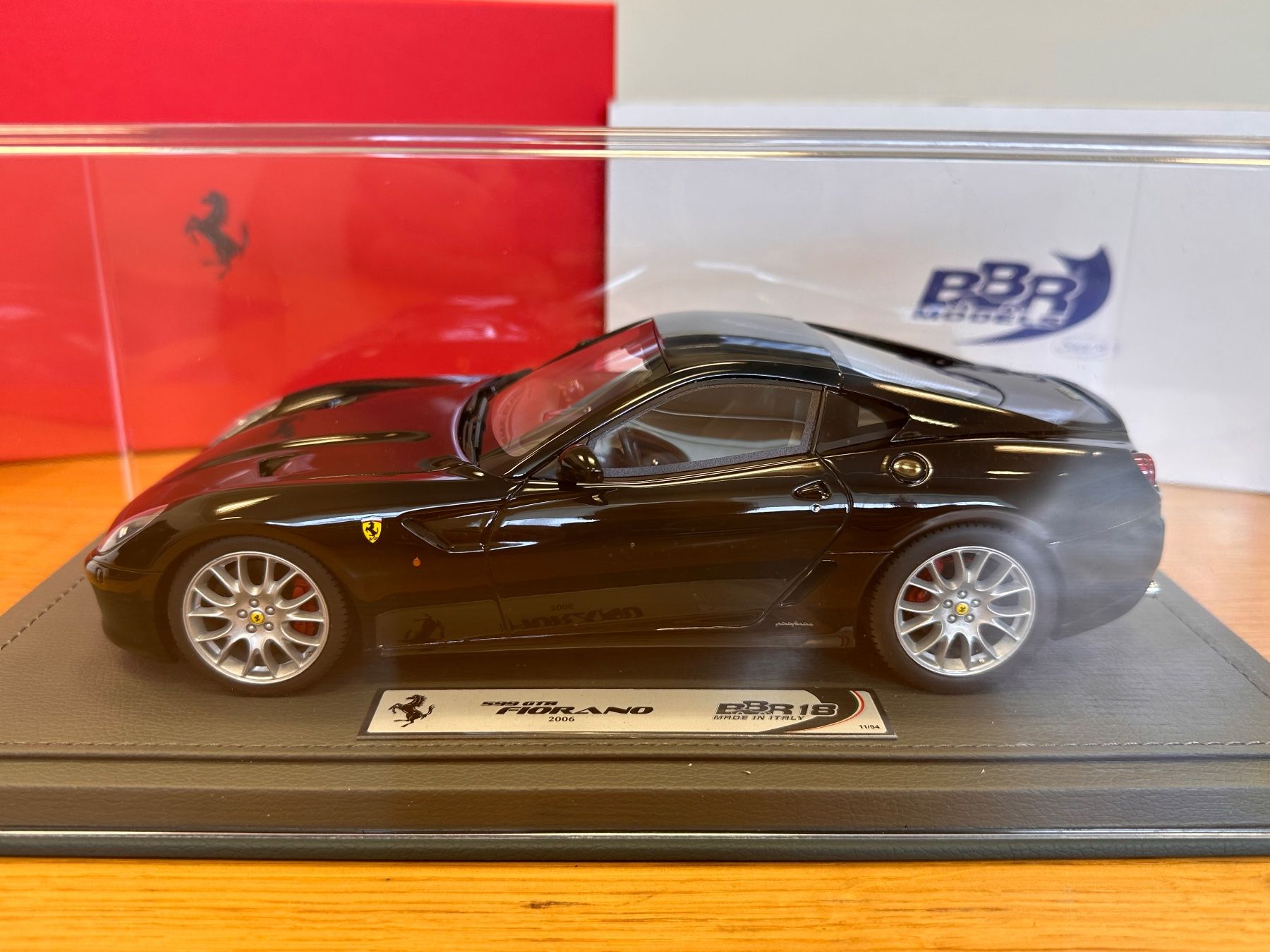 BBR Models Modellautos: Ferrari  599 GTB 1/18 nero Handschaltung – Neu und originalverpackt aus Stein AR von Krabbe2 8