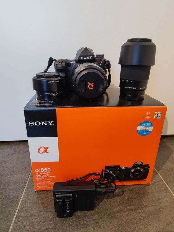 Sony Alpha 850 inkl. Zubehör Kaufen auf Ricardo