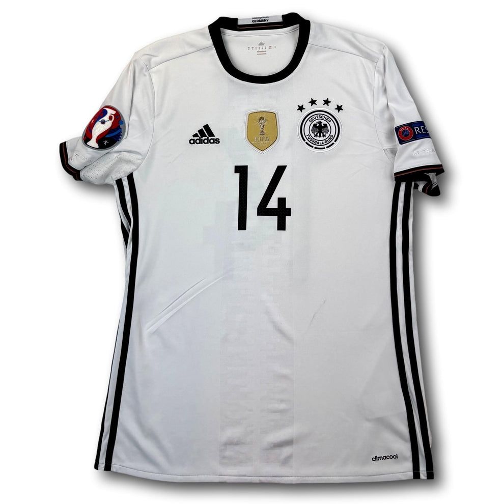 Canottiere & Pantaloni: Deutschland - 2016 - Heim - M - adidas - Can #14 – Usato da Bolligen venduto da ToTheJerseyEquipment 1
