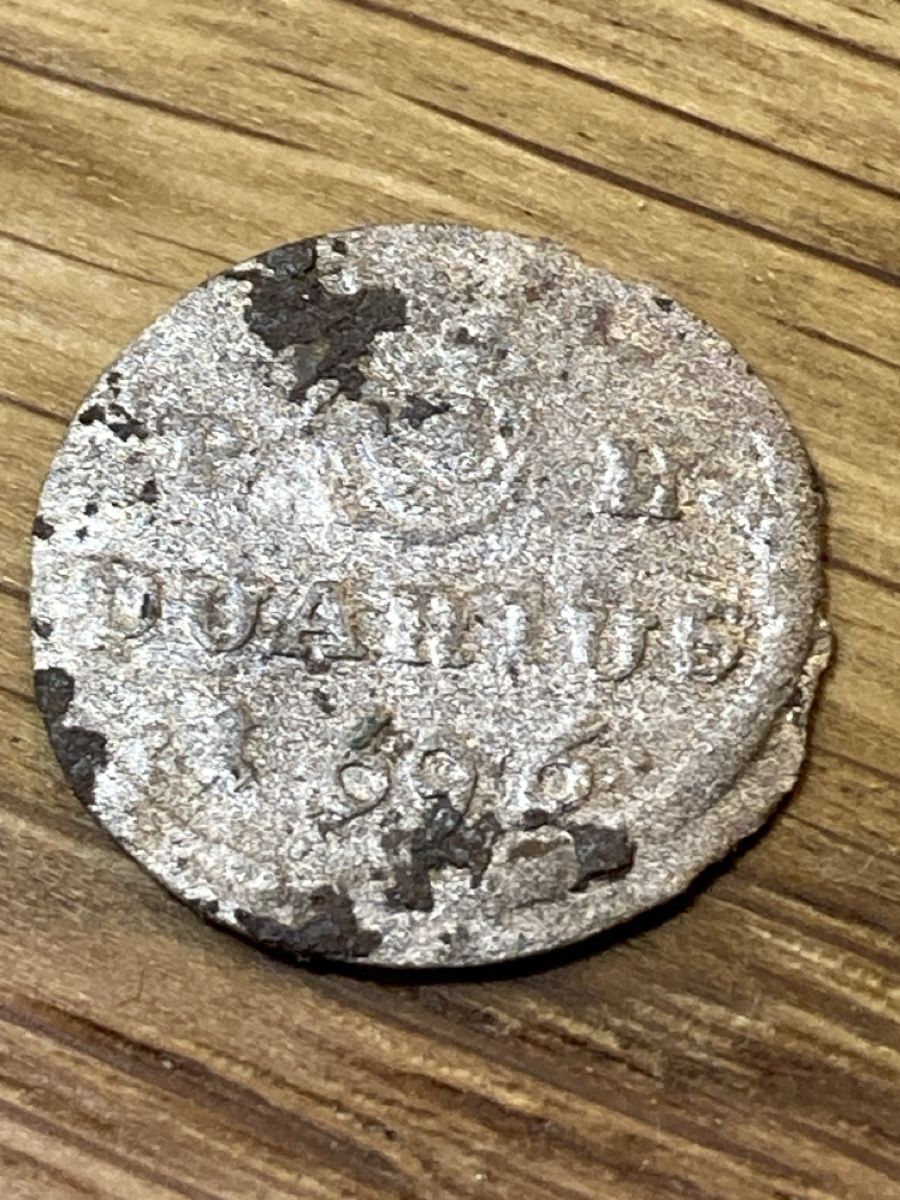 Tutti le monete: Pièce Rare Duarius de Leopold I de 1696 – Usato da Villars-sur-Glâne venduto da Graca03 1