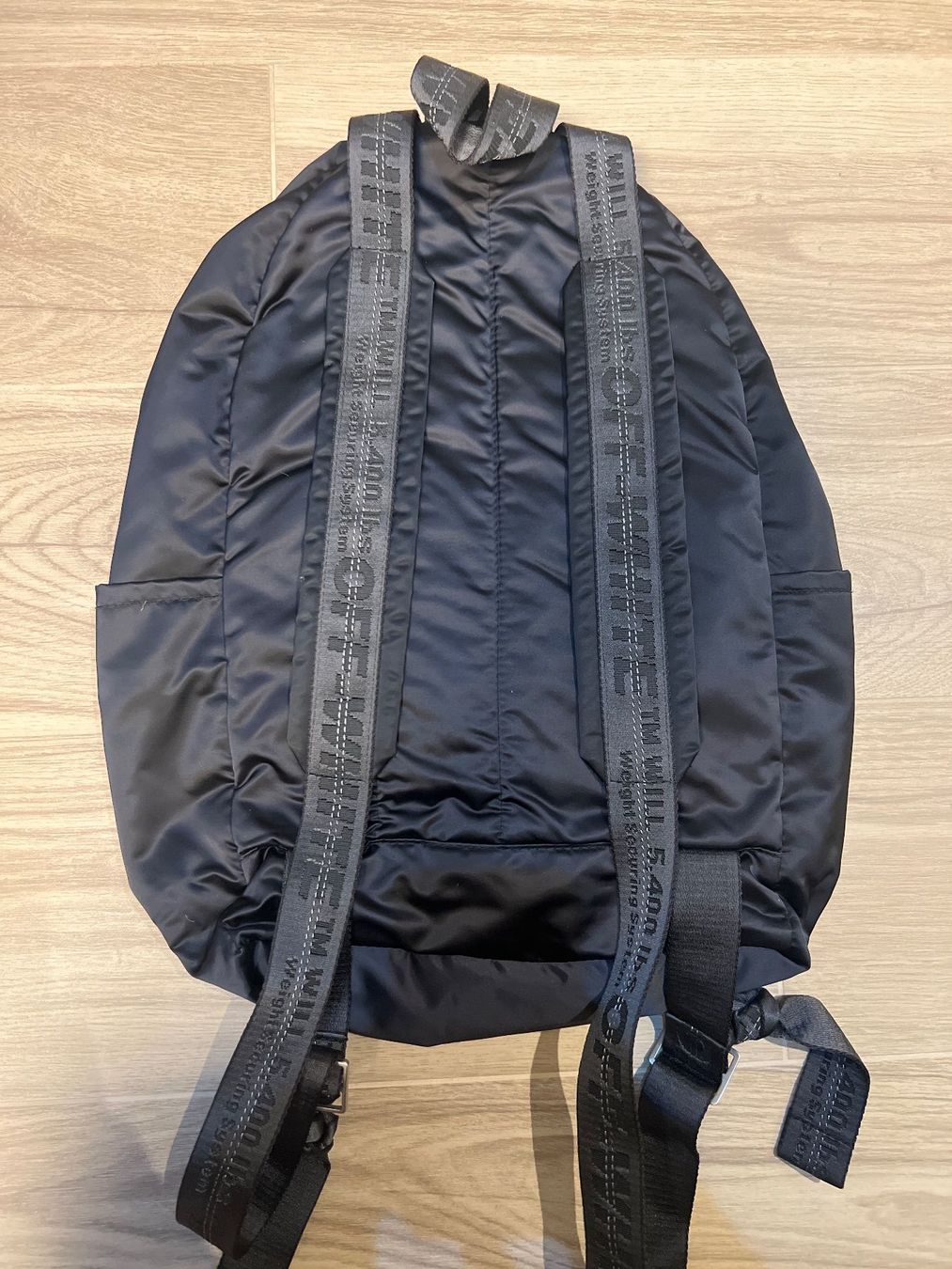 Zaini: Off-White Virgil Abloh Industrial Backpack - Black Nylon – Usato da Epalinges venduto da nsh_t58w 6