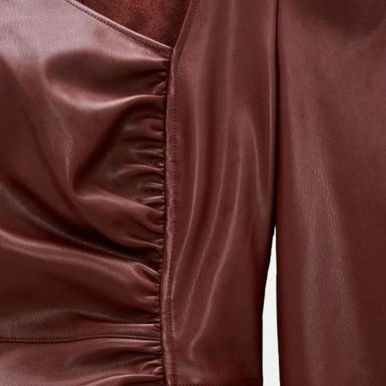 Zara Vestiti: ZARA Kleid, Bordeaux, Grösse M – Nuovo e nell'imballaggio originale da Basel venduto da 1moonstar 3