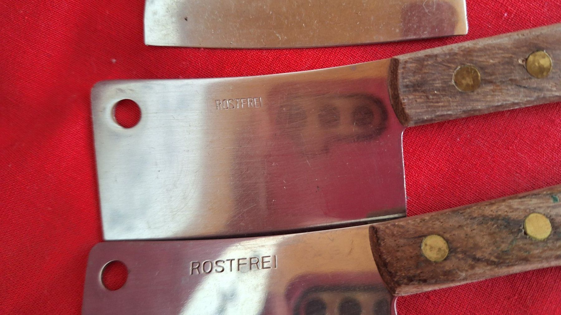 Coltelli da cucina: 4 Käsemesser mit Holzgriff, Vintage – Usato da Dornach venduto da majo8689 2