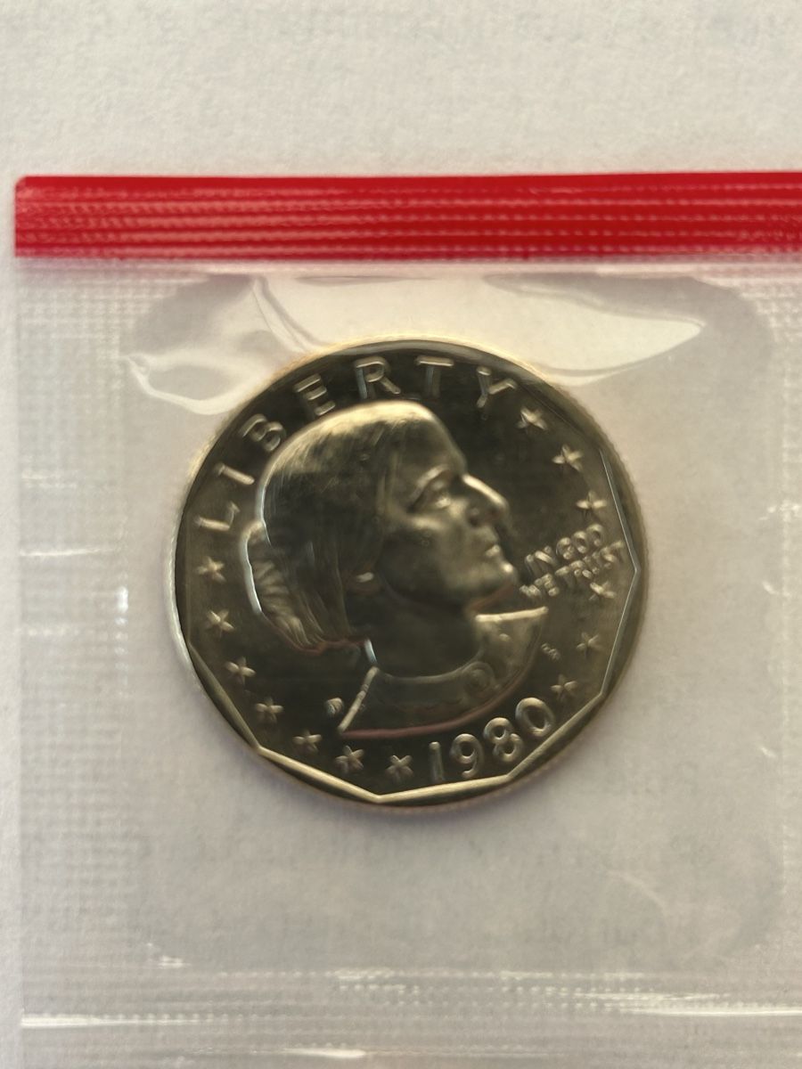 Toutes les monnaies: Uncirculated 1980 7-coin US Mint Set – Neuf avec emballage d'origine à Zürich par Sophie0569 4