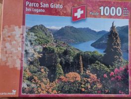 Frühlings-Puzzle: San Grato bei Lugano, 1000 Teile!