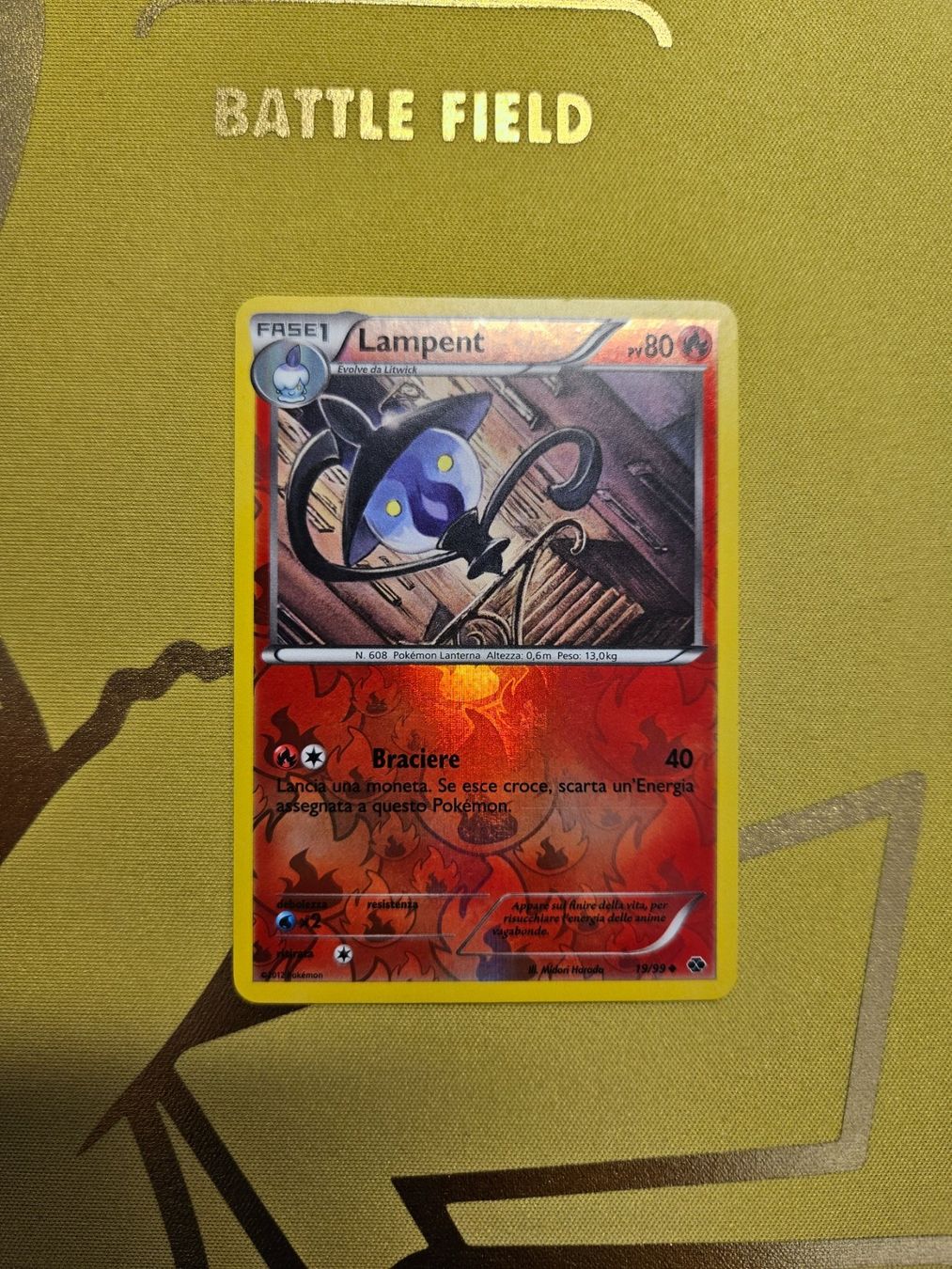 Pokémon Carte collezionabili: Next Destinies - Lampent – Usato da Bellinzona venduto da Pokemarco