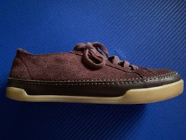 Baskets décontractées Clarks couleur bordeaux - taille 37.5