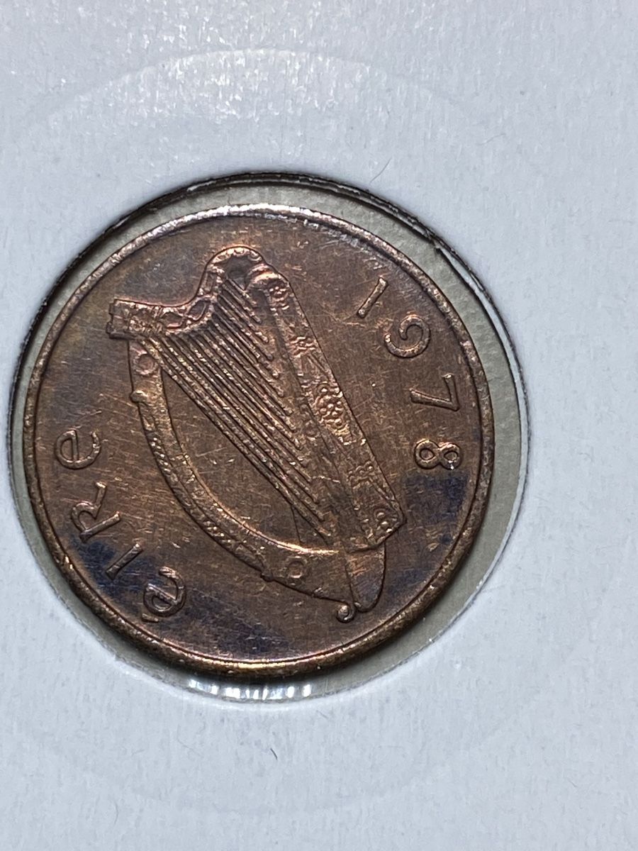 Tutti le monete: Irlande - 1 penny - 1978 – Usato da Payerne venduto da Mike1682 1