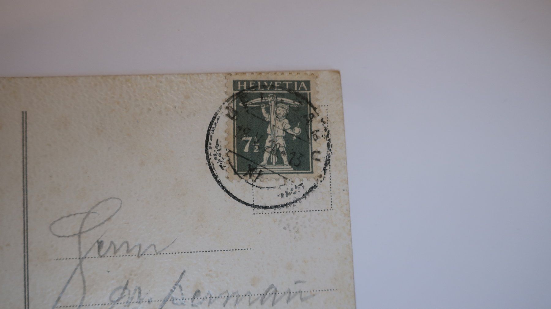 Cartoline postali: Lugano (satiné) 1920 – Usato da Cormoret venduto da Pascalll2001 3