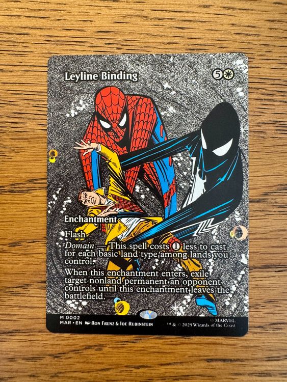 Borderless Leyline Binding Spider-Man NM (Neu (gemäss Beschreibung)) in ...
