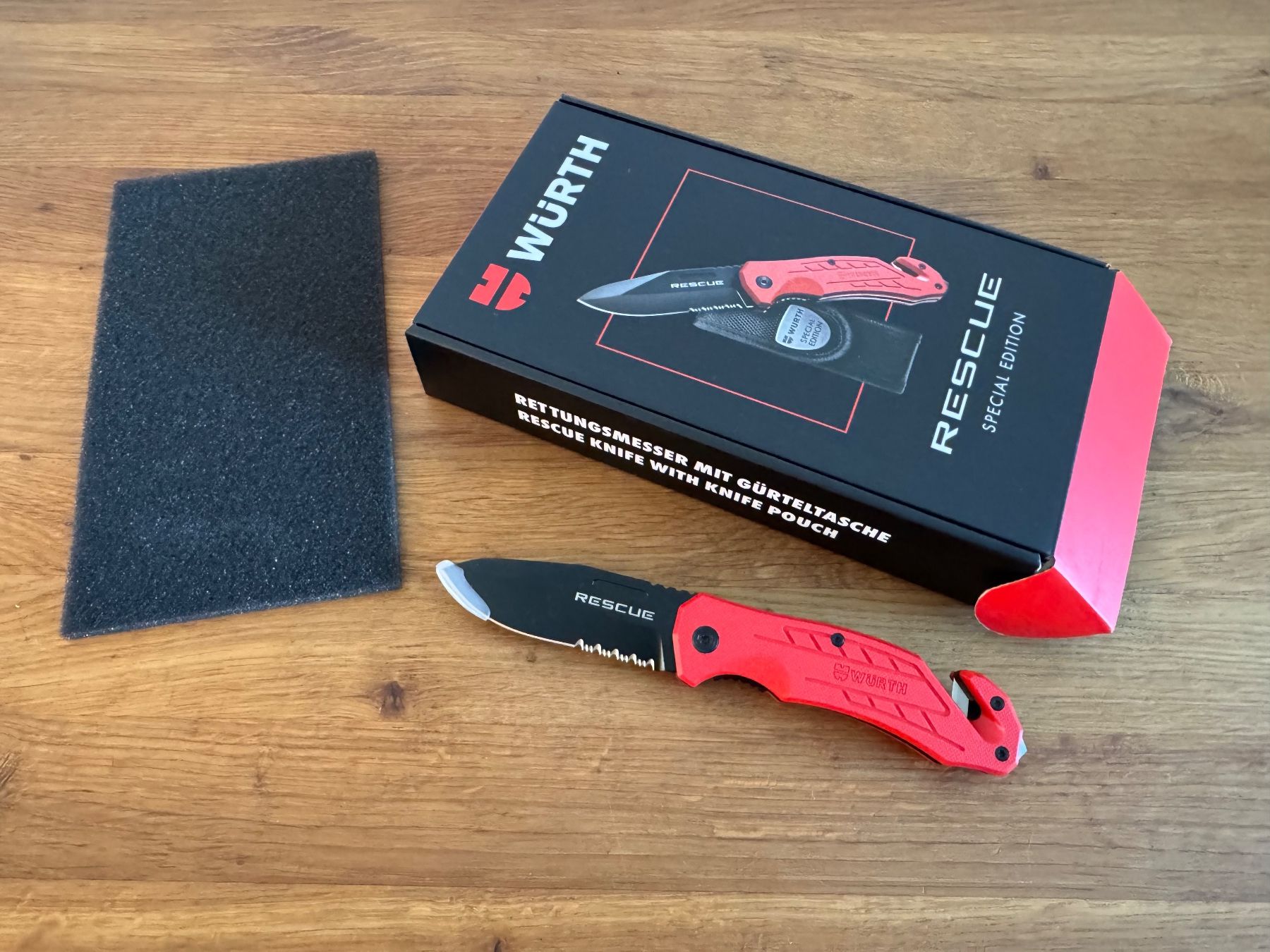 Würth Accessori: Würth Rot Klappmesser Special Edition – Nuovo e nell'imballaggio originale da Frauenfeld venduto da guli11 1