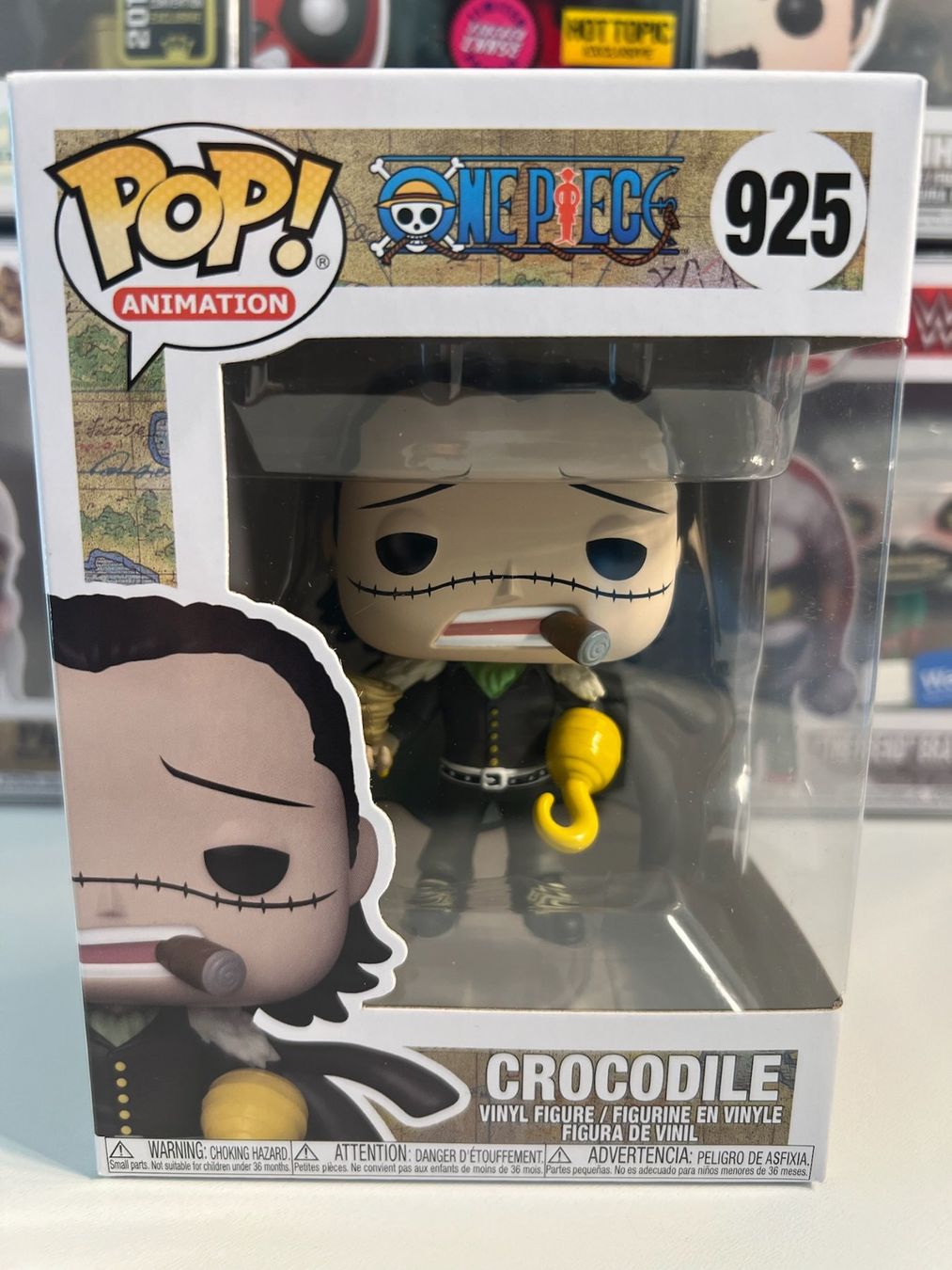 Funko Statuette: Funko POP! Animation One Piece Crocodile – Nuovo e nell'imballaggio originale da Le Mouret venduto da perfectbijou