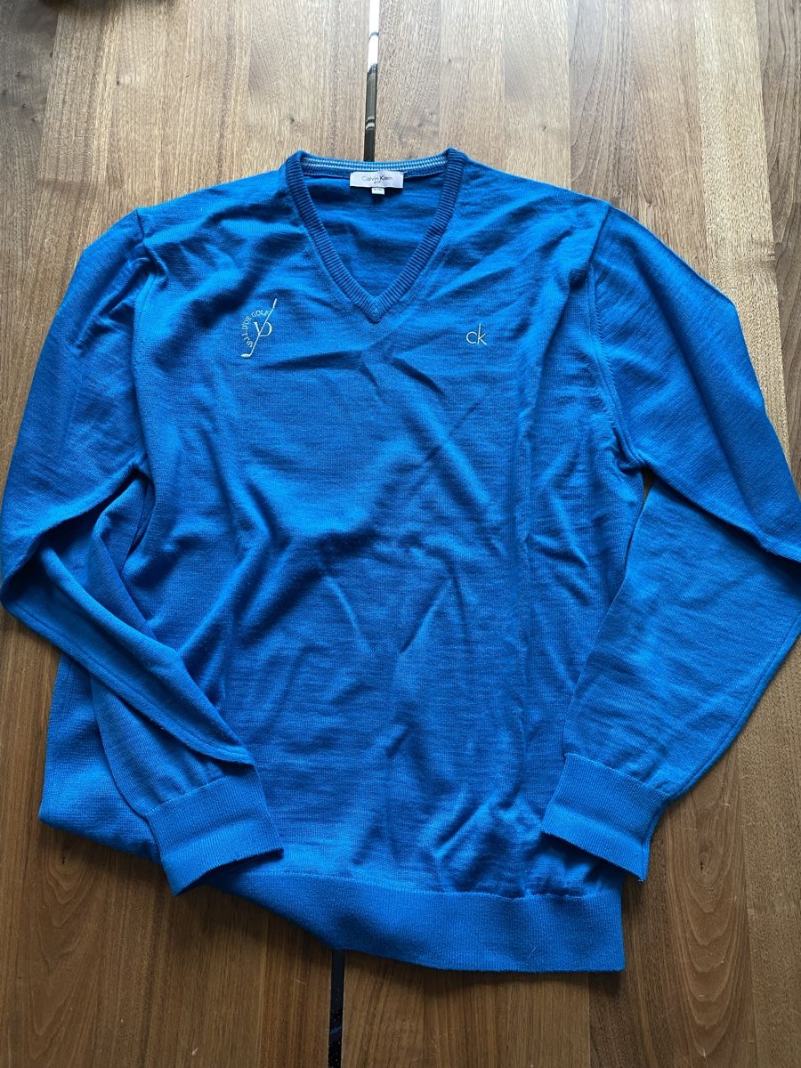 Calvin Klein Maglioni & Felpe: Calvin Klein Golfpullover Herren Gr. XL/TG blau – Usato da Bern venduto da mod18 3