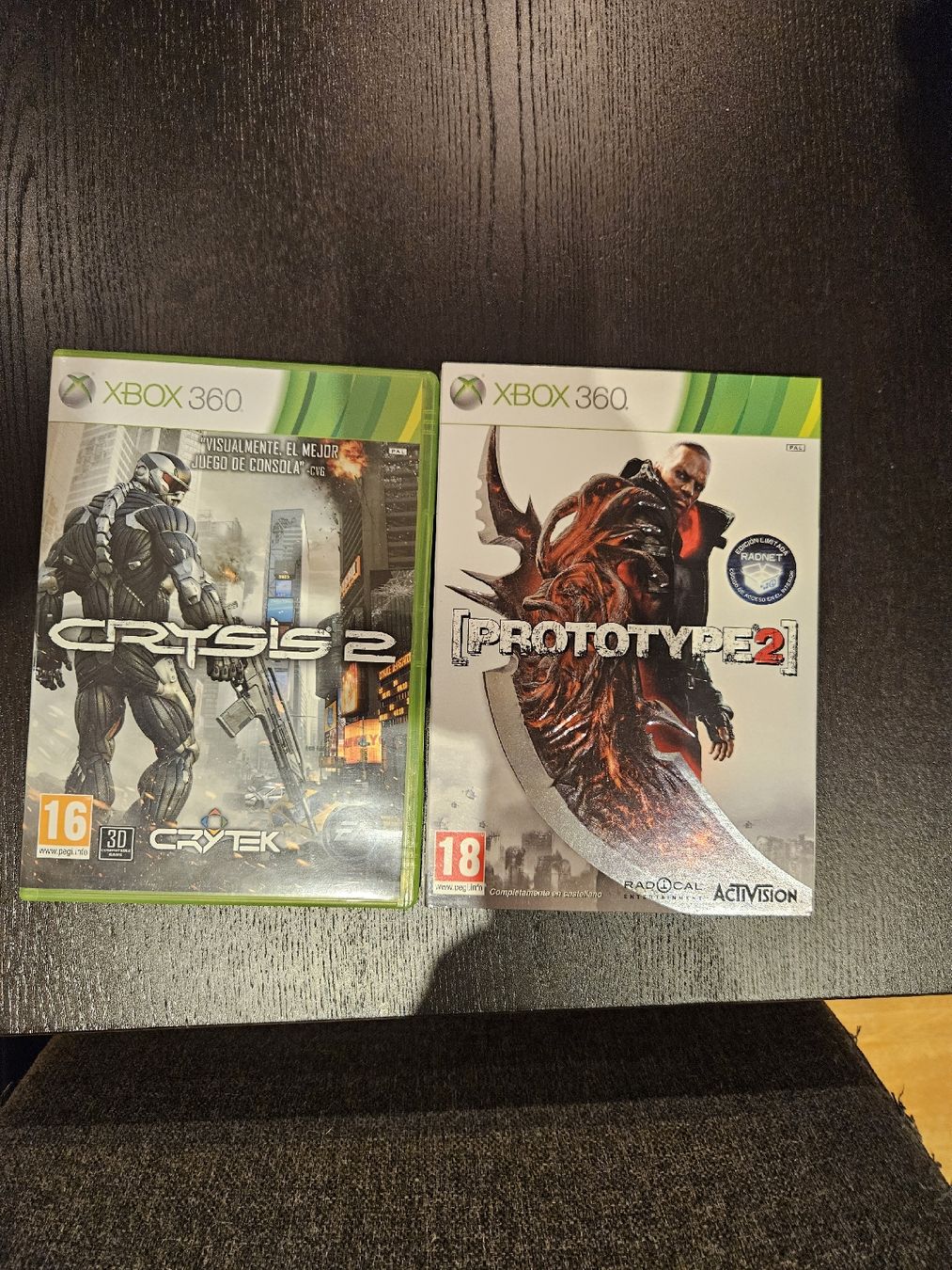 Spiele: Crysis 2 & Prototype 2 /Xbox 360 Games – Gebraucht aus Reinach AG von SamGonzo98