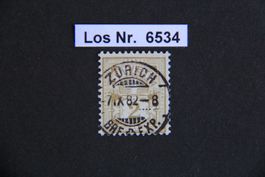 CH 1882 sauberer Vollstempel                        Los 6534