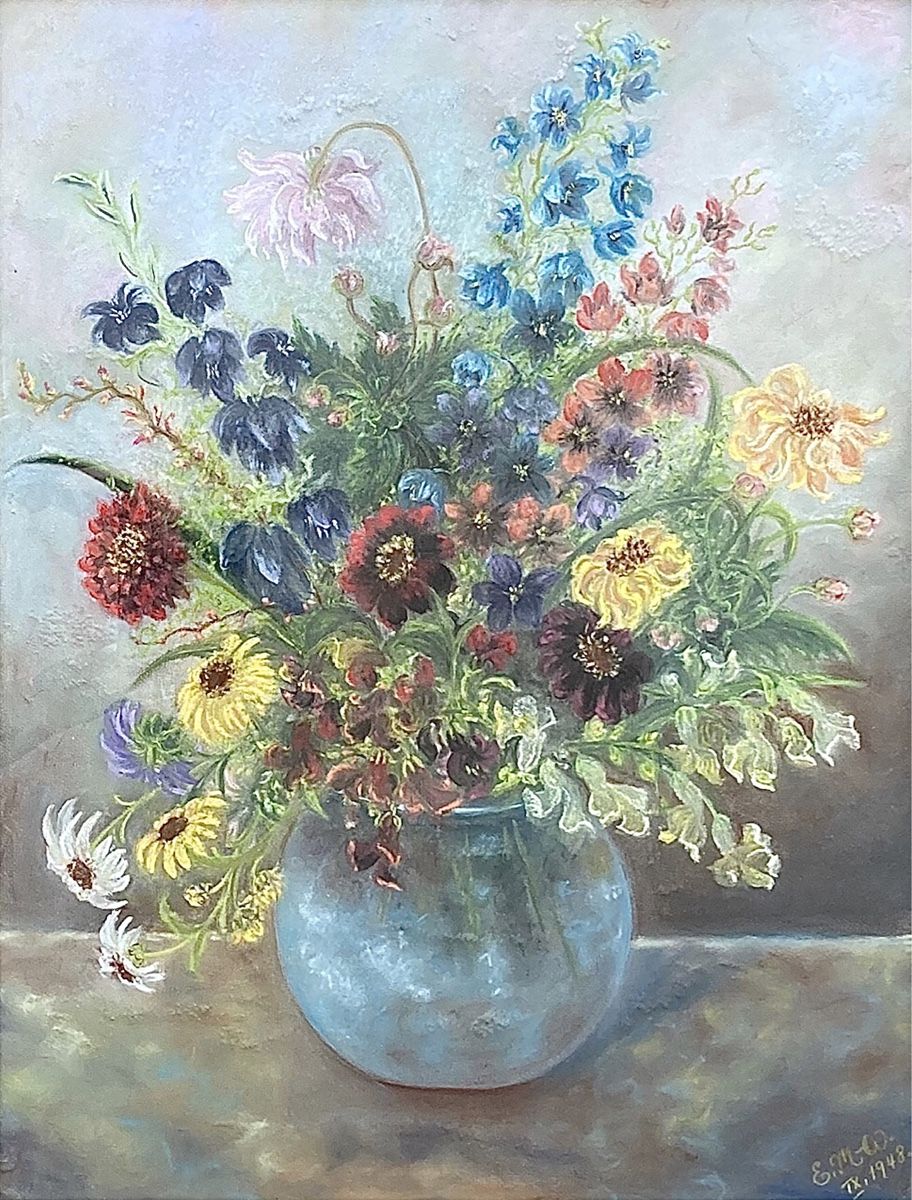 Foto & Immagini: „Blumenstillleben“ von E. M-W – Usato da Allschwil venduto da Hapeteter 1
