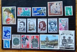 FRANCE timbres neufs ** ~1977-78