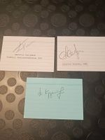 3x alt Nationalspieler Russland - handsignierte