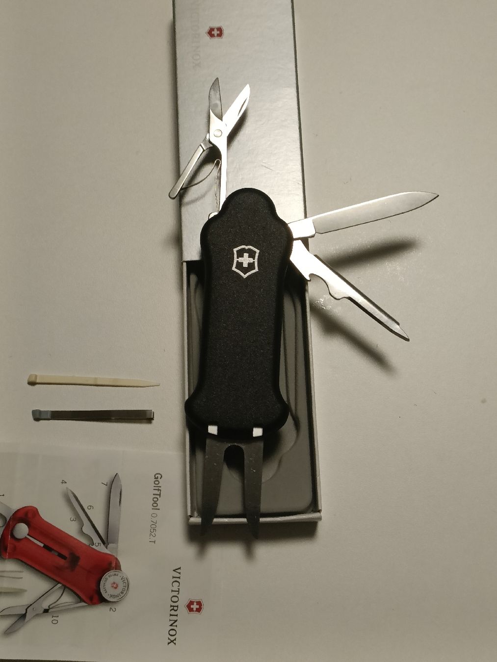 Victorinox Coltelli tascabile: Victorinox Golf Tool noir neuf – Nuovo e nell'imballaggio originale da Vernayaz venduto da pet_qh5r 1
