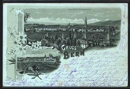 Litho Bern, Kornhausbrücke, Kirchenfeld