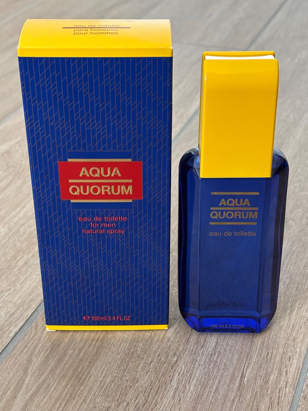 Antonio Puig Profumi & Eau de Toilette: Antonio Puig Quorum Aqua eau de Toilette 100ml – Nuovo (secondo la descrizione) da Esslingen venduto da Danielp