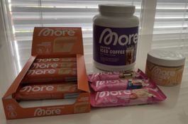 More Protein Riegel & Pulver Set - Perfekt für den Sommer