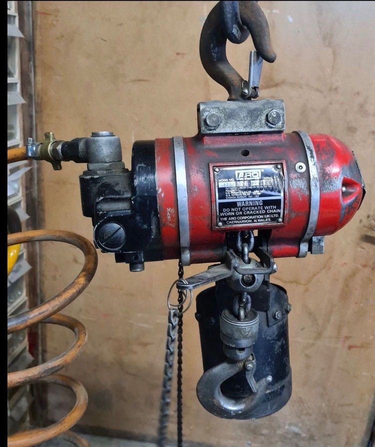 Paranco multiuso: Kettenzug 0.5t pneumatisch – Usato da Nohl venduto da Rick-2025 5
