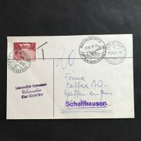 NP Karte aus OBERWINTERTHUR mit T-ENTWERTUNG auf Zst 301A