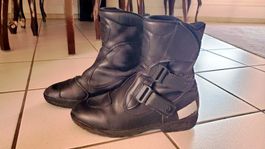 Motorradstiefel schwarz Grösse 43