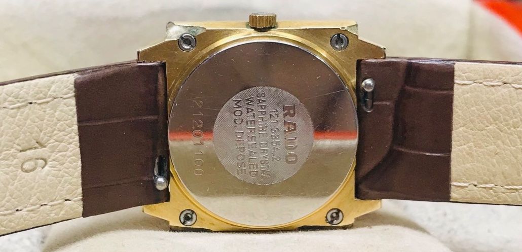 Rado Uhren: Rado Diastar mit Diamonds , Gold Optik, Quartz – Gebraucht aus Untersiggenthal von TimeandShine 4
