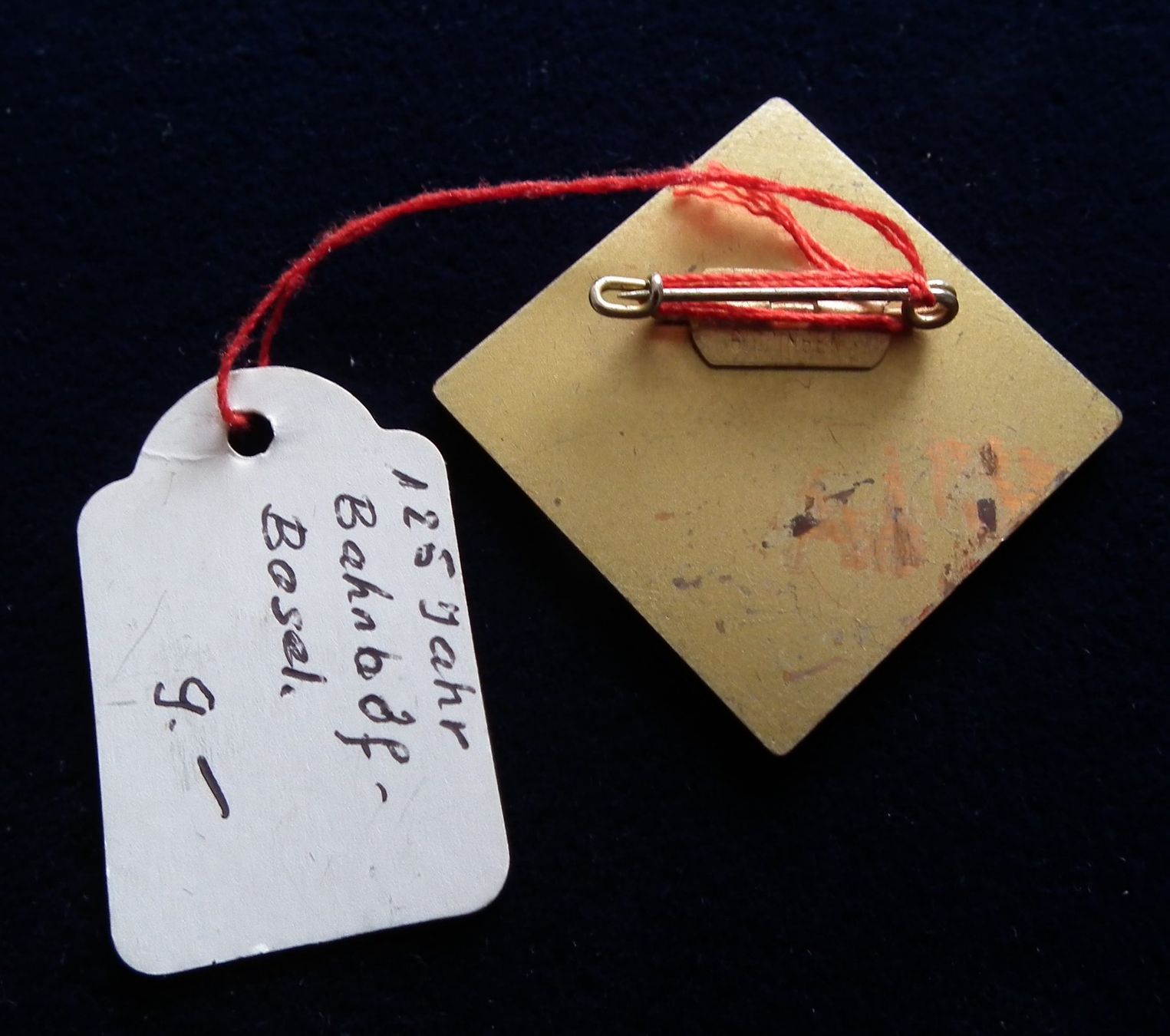 Medaglie: 125 Jahre Bahnhof Basel  Medaille – Usato da Kriens venduto da WULLU99 1