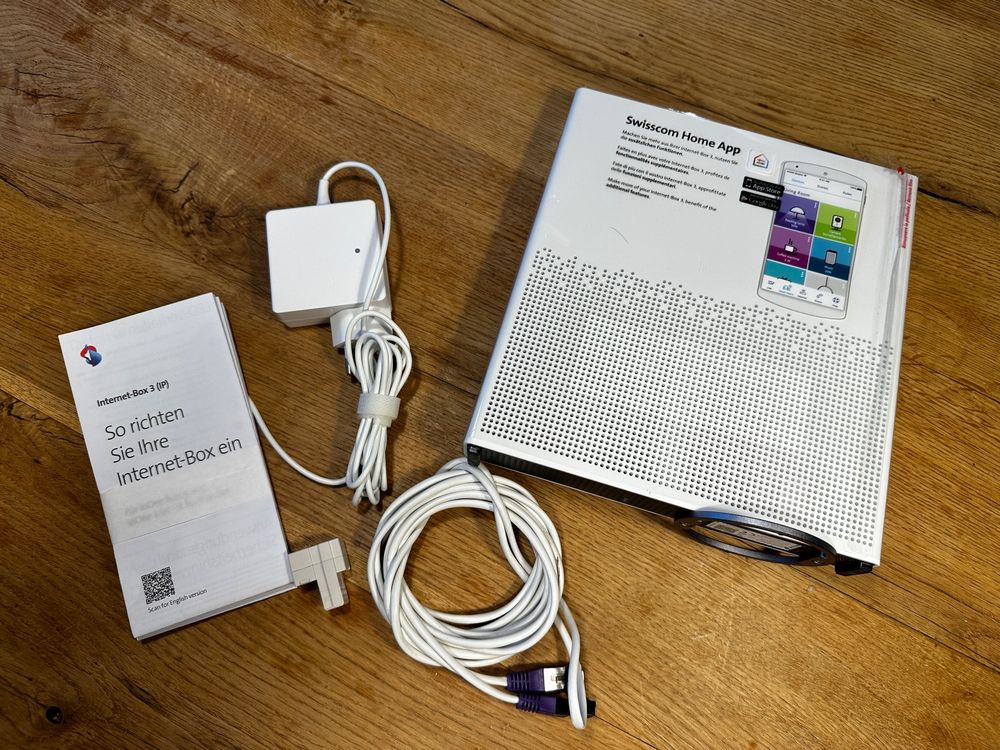 Swisscom Internet Box 3 [OVP] (Gebraucht) in Zetzwil für CHF 21 – mit ...