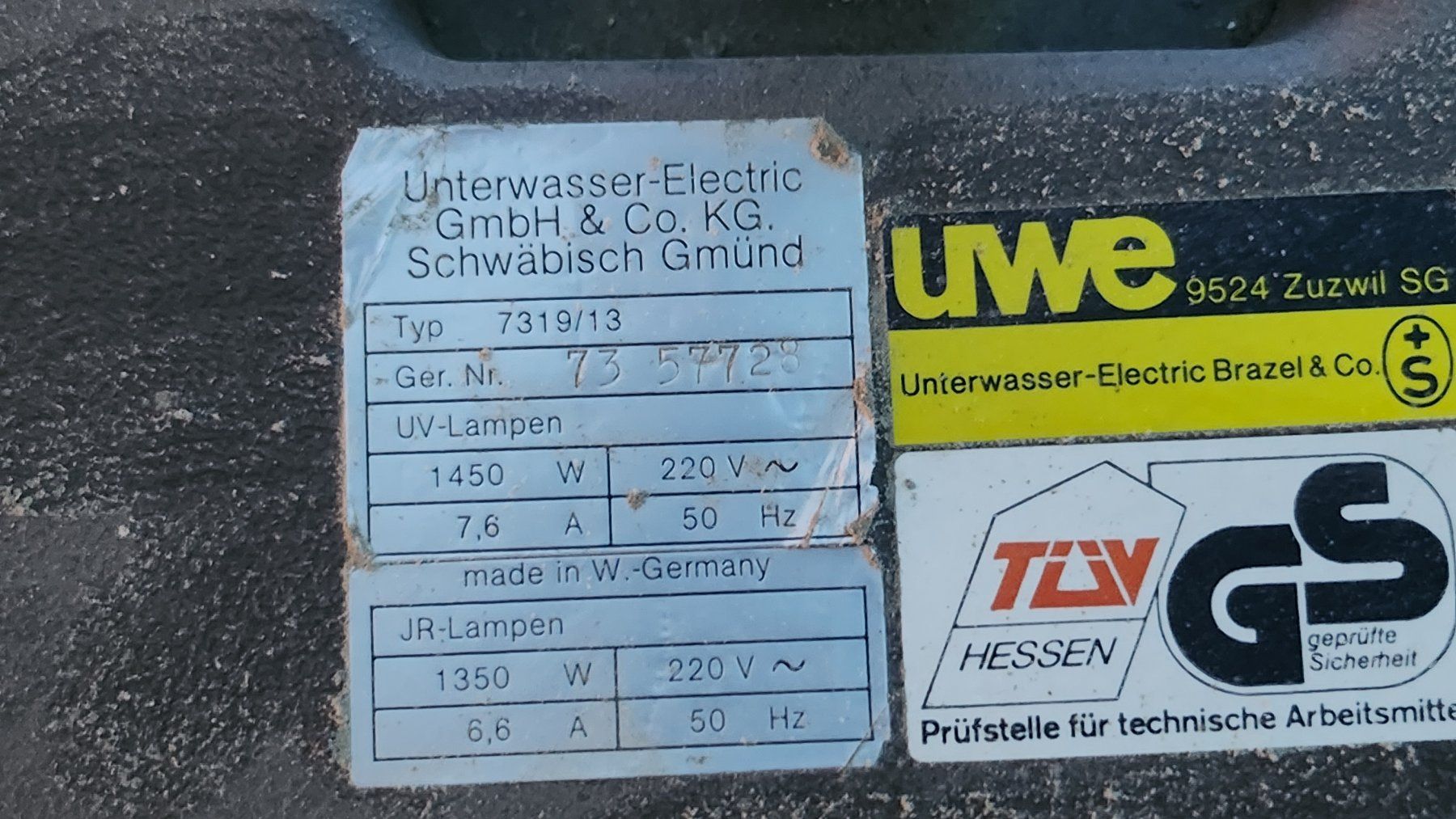 Solarium: Solarium mit Deckenlift UWE 7319 – Usato da Merligen venduto da Waldrand88 5