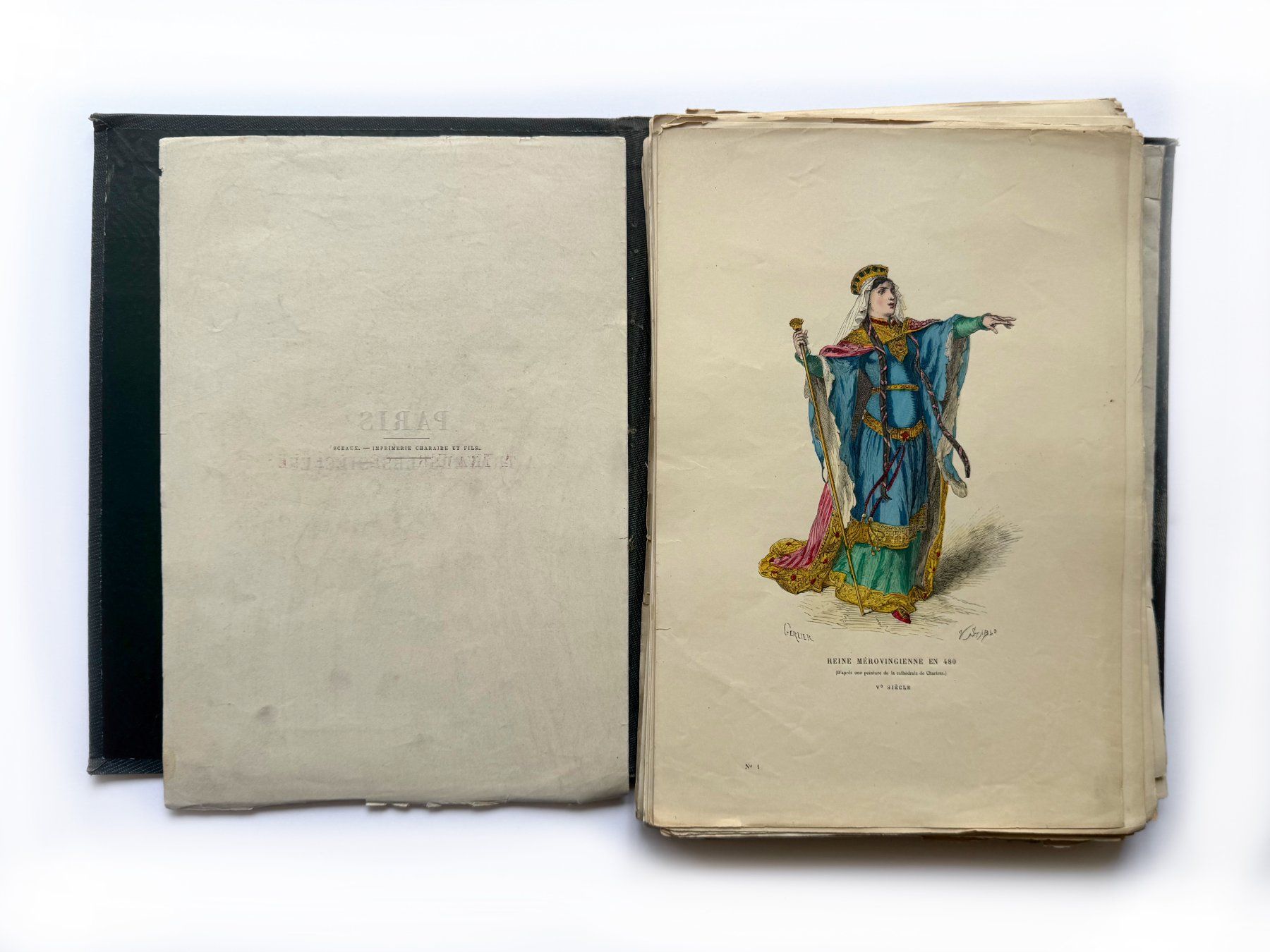 Libri: Paris à travers les siècles. Histoire nat. de Paris. 1879. – Usato da Zürich venduto da Tulsa1968 3