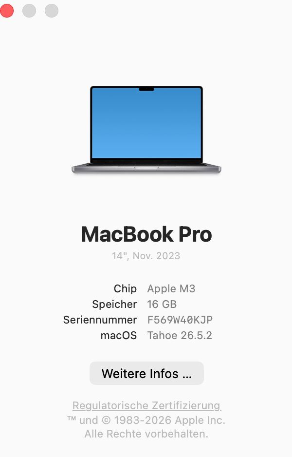 Apple Notebook: MacBookPro M3 Late 2023 16GB  1TB SSD – Usato da Alterswil FR venduto da Frijolita 6