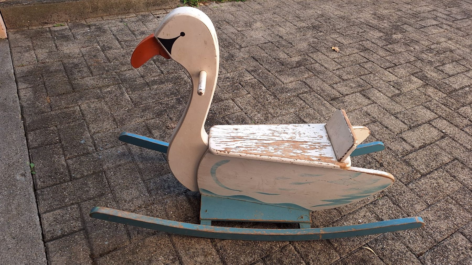 Wisa Gloria Giocattoli: Original alter Wisa Gloria Schwan – Usato da Roggliswil venduto da LuBeSo
